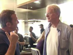 Tim Allen, Ed Begley Jr. at the Coney Dog Grand Opening Benefiting The Midnight Mission at West Hollywood CA. (Footage by WireImage Video/Getty Images Entertainment Video) Stock Footage