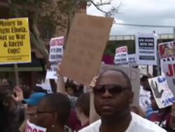 March To Protest Police Brutality Stock Footage