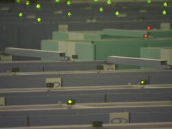 MS Machine room / Earth simulator Japan, Japan Stock Footage