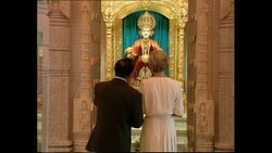 Princess Diana Visits Shri Swaminarayan Mandir Hindu Temple in London News Clip