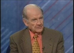 Stephen Ambrose (with George McGovern) (Author Interview) (August 16, 2001)  News Clip
