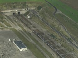 Channel Tunnel Stock Footage