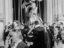 Pope Paul VI opens Holy Week Stock Footage