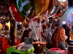 Chris Bosh at Christmas Stock Footage