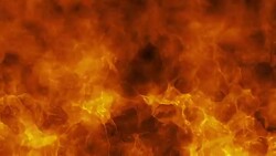 Fire Wall Stock Footage