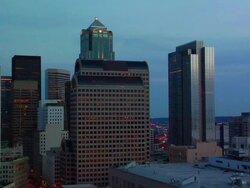 Skyline Timelapse Stock Footage