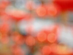 Red Lanterns in abstract Stock Footage