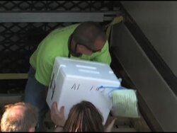 Conservationists attempt to rescue turtle nests from oil spill News Clip