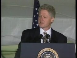 USA: BILL CLINTON MARKS ISRAEL'S 50 YEARS OF INDEPENDENCE News Clip
