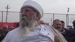 CLEAN : Iraqi Kurdish leader visits town recaptured from IS News Clip