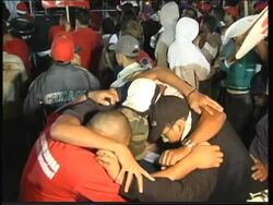 WRAP AP cover of President Chavez news conference News Clip