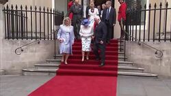 The Queen and Duke of Edinburgh visit Canada House News Clip