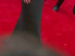 Julianne Moore at "PUNK: Chaos To Couture" Costume Institute Gala Stock Footage