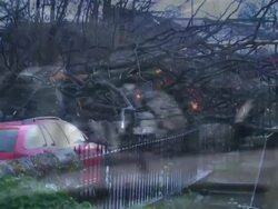 High winds and flooding across Britain News Clip