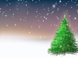 Christmas Tree Background Loop Stock Footage