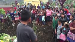 Funeral for victim of Guatemala volcano Instructional Video