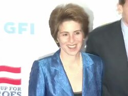 Lt. Col Timothy Maxwell, U.S. Marine Corps (2nd from R) and guests at The 6th Annual Stand Up For Heroes Presented by The New York Comedy Festival and The Bob Woodruff Foundation Stock Footage