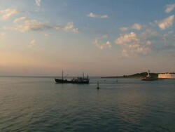 fishing boat Stock Footage