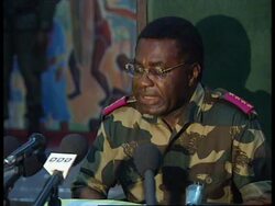 ZAIRE: NEW PRIME MINISTER GENERAL LIKULIA BOLONGO PRESS CONFERENCE News Clip