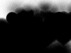 HEARTS : black, one heart red, white back (LOOP) Stock Footage