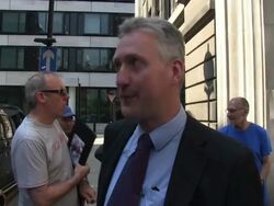 SIGHTED: Lembit Opik Stock Footage