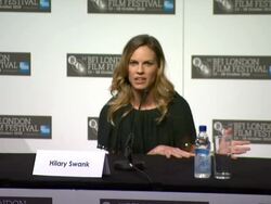 INTERVIEW Hilary Swank on film being a sibling love story, on Betty-Anne being her hero INTERVIEW Minnie Driver on having a movie with a strong social message  (Footage by WireImage Video/GettyImages) Stock Footage