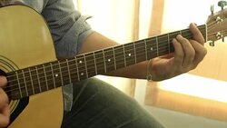 Businessman playing the guitar Stock Footage