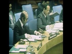 SYND 13 3 79 SYRIA COMPLAINS TO THE UNITED NATIONS ABOUT ISRAELI SETTLEMENTS IN THE GOLAN HEIGHTS News Clip