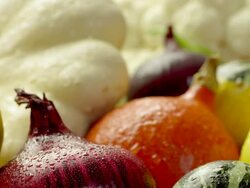 Autumn vegetables Stock Footage
