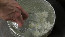 Welcome drink, Thai Style Stock Footage