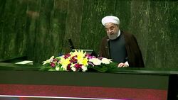 CLEAN : Iran can quit nuclear deal in hours if US keeps on: Rouhani News Clip