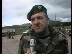 Bosnia - Bosnian Army And Croat Advances News Clip