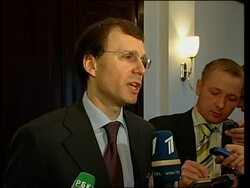 Russian officials and Iranian IAEA repr and US State Dept on Iran News Clip