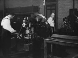 Minting gold coins Stock Footage