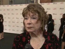 INTERVIEW: Shirley MacLaine on receiving AFI award Stock Footage