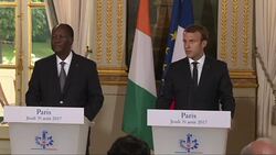 CLEAN : France wishes to develop all partnerships with Africa: Macron News Clip