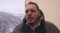 Funeral of waiter killed in Italy avalanche Instructional Video