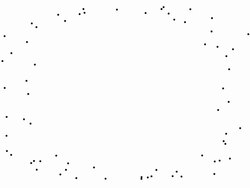 WOMAN / MAN - pure black dots (TRANSITION) Stock Footage