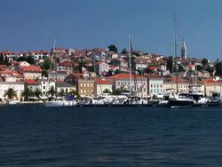 HD: Adriatic village Stock Footage