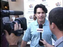 Glaser Pediatric AIDS Celebrity Golf Stock Footage