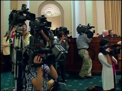 Exchange rate hearing on Capitol Hill News Clip