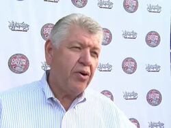 INTERVIEW: Jim Estepa on what made him want to be involved with the Vans at Vans Custom Culture Final Event 2012 Stock Footage