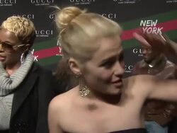 Gucci Icon-Temporary Flash Sneaker Store Launch Stock Footage