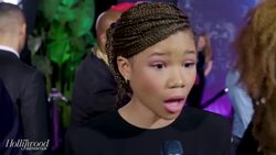 'A Wrinkle in Time' Star Storm Reid: "We're Making a Change. A Change Has Come" | 'Black Panther' Premiere News Clip