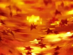 Abstract background of defocused stars - loopable Stock Footage