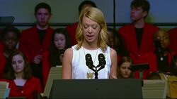 Tributes continue one year from Boston Marathon bombing. News Clip