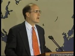 USA: STATE DEPARTMENT PAKISTAN NUCLEAR TESTS PRESS CONFERENCE News Clip
