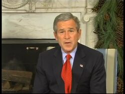 Bush comment on Iraq armour; Pentagon briefing News Clip