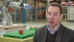 Online supermarket develops fruit-picking robotic hand News Clip