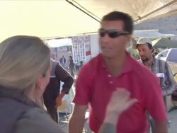 Miner's Familes bid farewell to Camp Hope News Clip